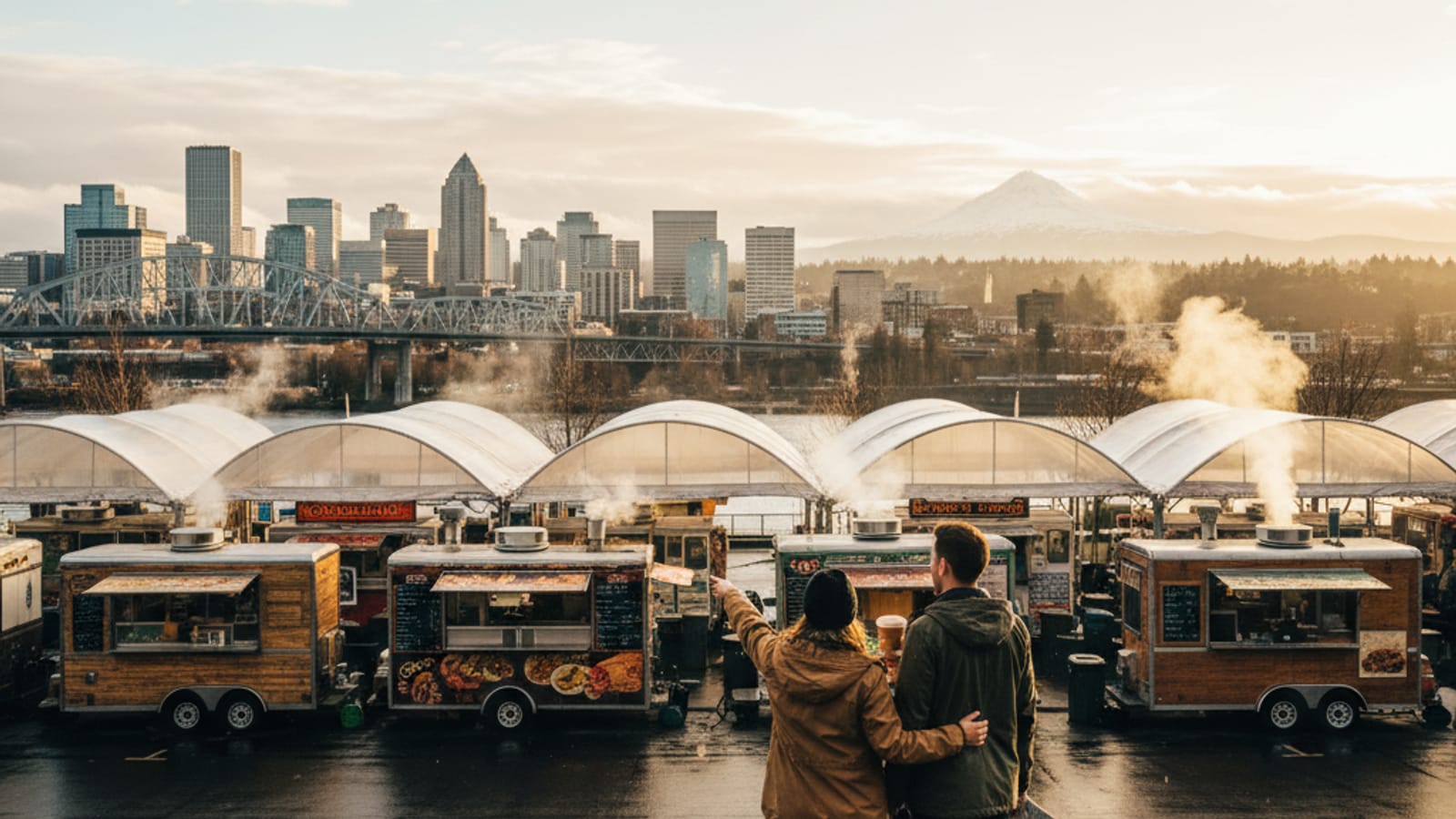A Perfect Portland Weekend: Coffee, Hikes & the Best Food Cart City in America