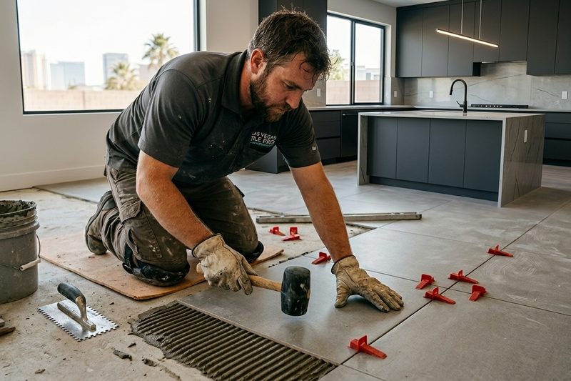 Room with hardwood flooring